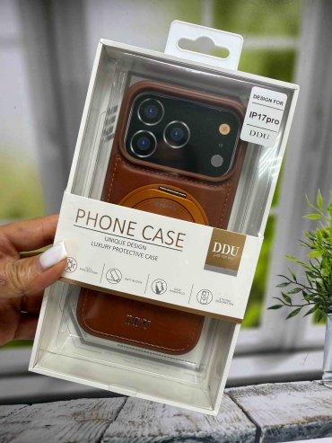 Чехол DDU для Apple iPhone 17 Pro оранжевый