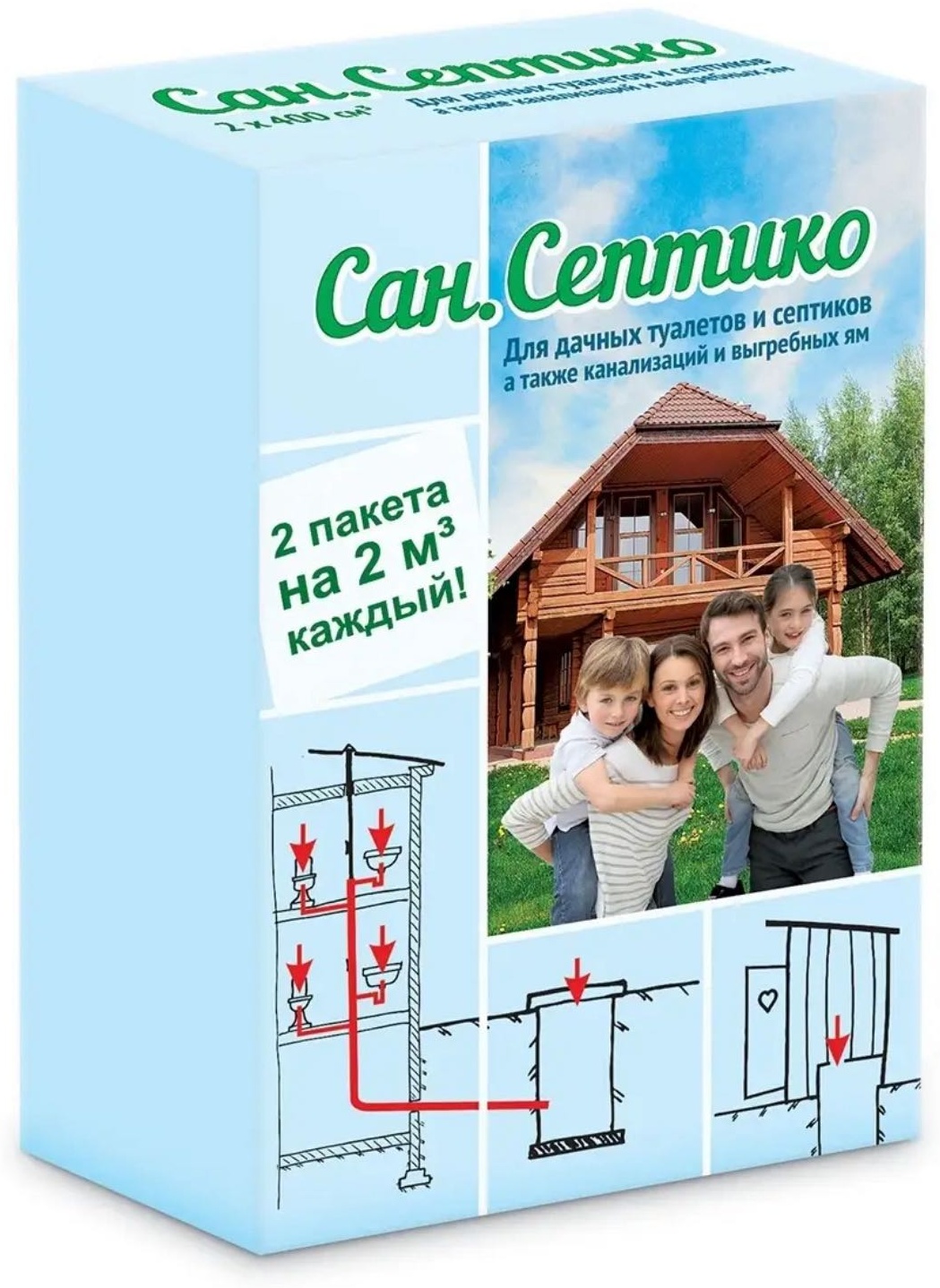 Биоактиватор Сансептико 0.6 кг