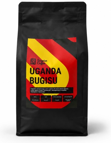 Кофе Sunrise Coffee Uganda Bugisu зерновой 250 г