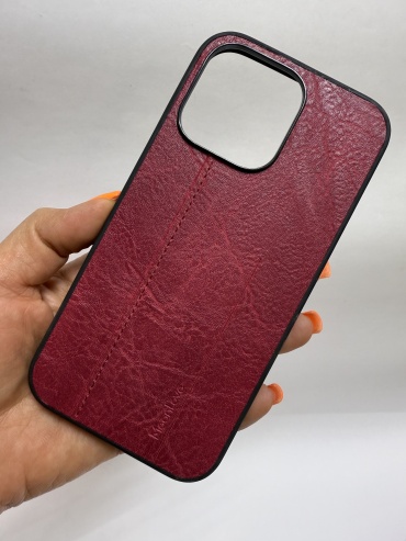 Чехол Mean Love для Apple iPhone 13 Pro темно-красный