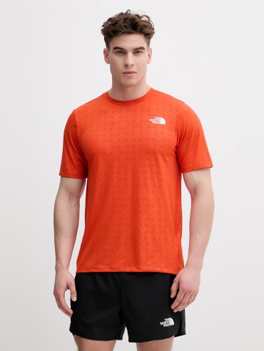 Футболка The North Face красный
