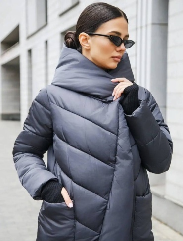 Зимняя куртка OK Style графит