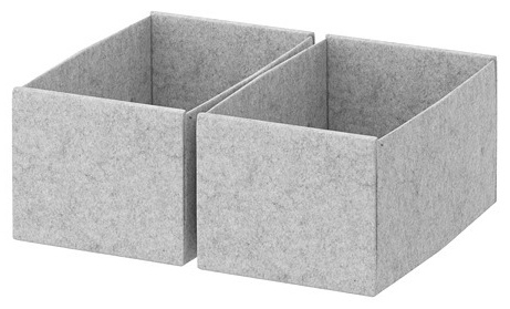 IKEA органайзер универсальный серый, 2 шт