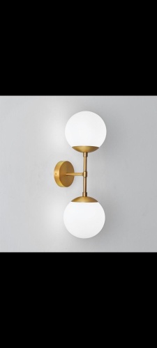 Бра настенный Crystal Lux Е14, золотистый