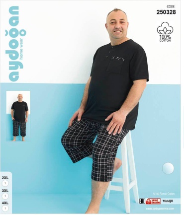 Пижама Aydogan черный