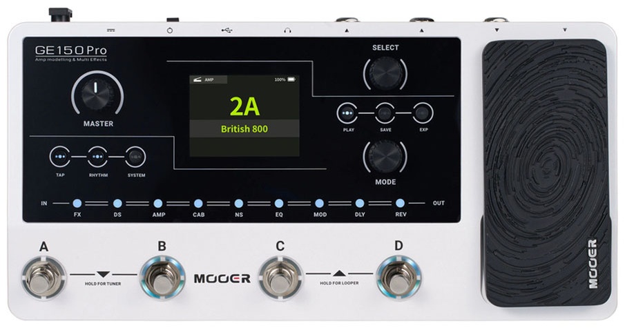 Процессор MOOER GE150 Pro черный