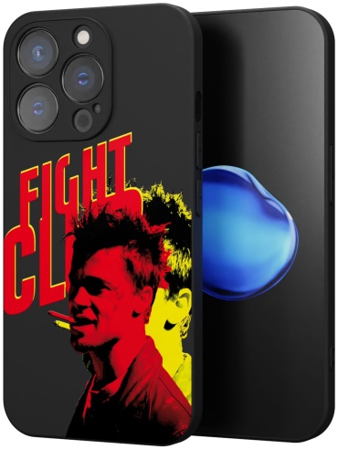 Чехол Mcover для Apple iPhone 15 Pro рисунок