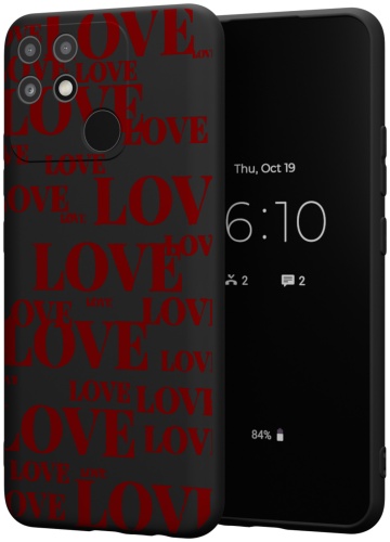 Чехол для Realme Narzo 50A рисунок