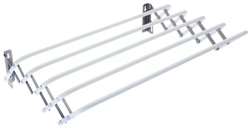 Сушилка настенная 60x45x18.5 см, кол-во уровней: 34, пластик