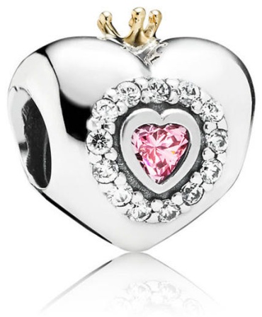 Шарм Jewelry бижутерный сплав, родолит
