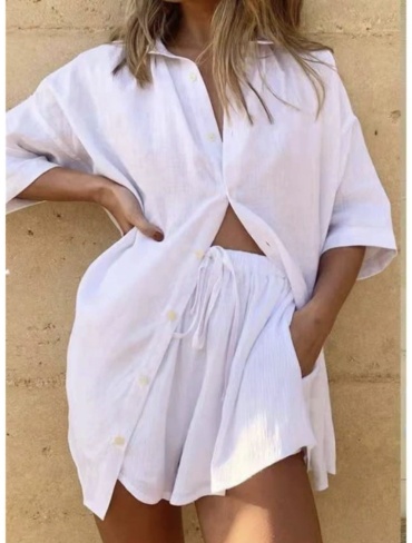 Костюм повседневный FASHION белый