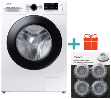 Samsung WW80AGAS26AELD белый + подарок
