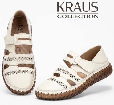 Сандалии Kraus Collection молочный