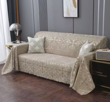 Home Collection накидка для дивана 56777 бежевый 180x300