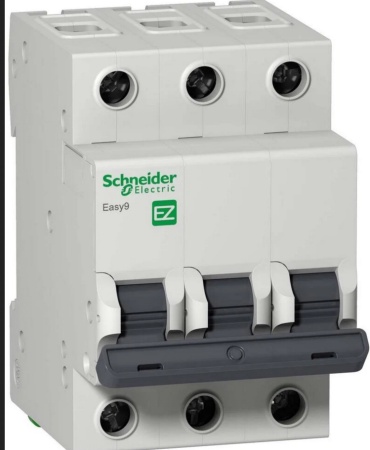 Schneider Electric автоматический выключатель 3P 63 A, 10 кА, 380 В