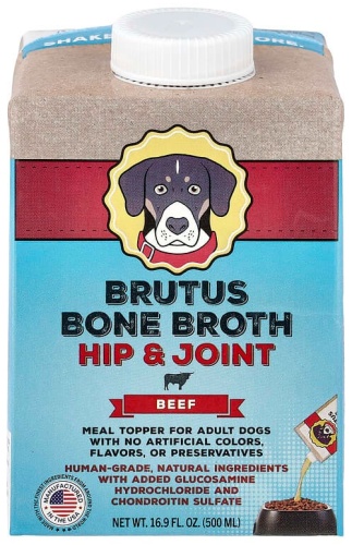 Brutus Bone Broth Hip & Joint добавка в корм со вкусом говядины для бедер и суставов для собак 500 мл