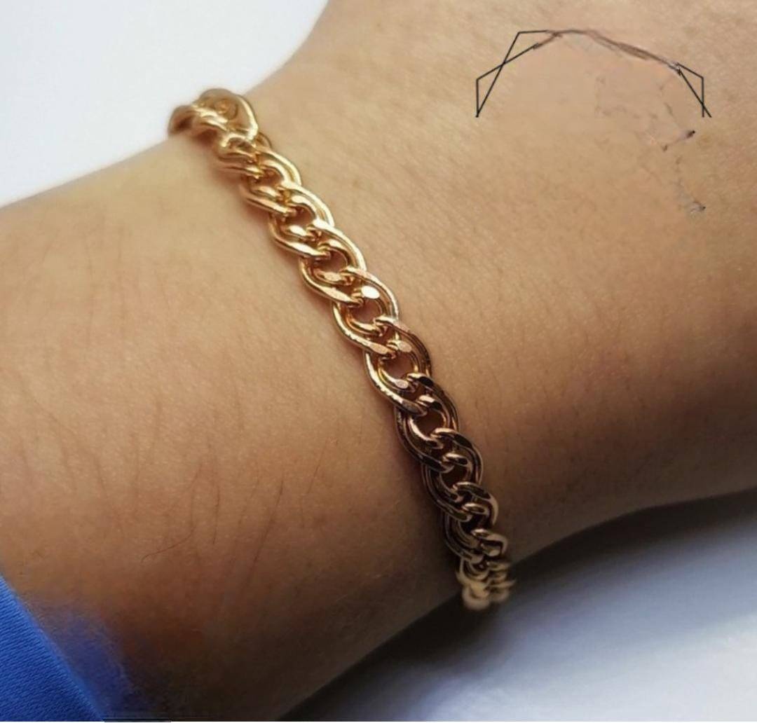Hadisha Jewelry 8665 длина 18 см, вес 2.44 г золото, плетение нонна