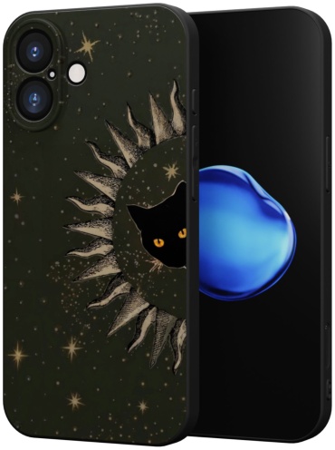Чехол Mcover для Apple iPhone 16 рисунок