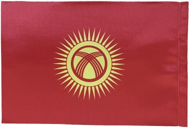 Флаг Кыргызстан 22x15 см