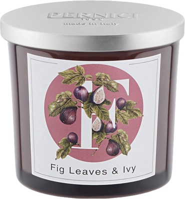 Ароматическая свеча PERNICI Elementi Fig Leaves & Ivy 10 см, 1 шт