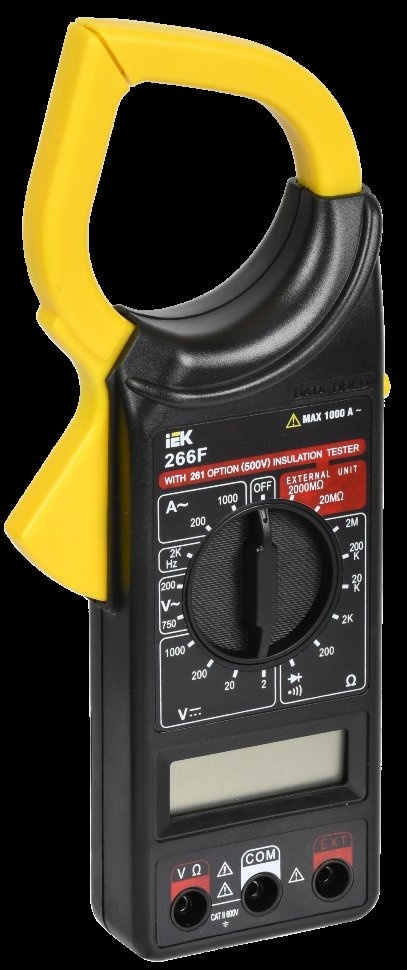 Токовые клещи IEK Клещи токоизмерительные Expert TCM-1S-266 50