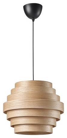 Светильник потолочный IKEA E27 16 Вт черный