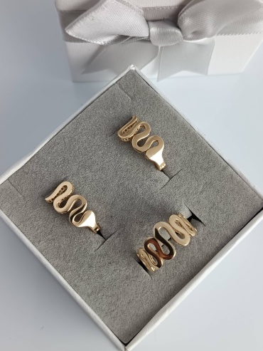 ӘWEQEЙ 91644321 вес 6.03 г золото, без вставок