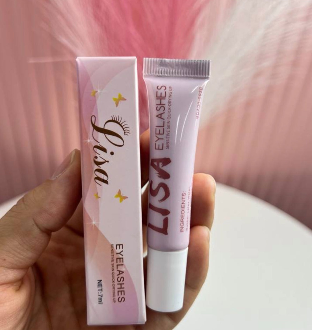 LISA клей для ресниц Eyelashes sensitive skin quick-drying up 7 мл