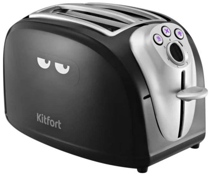 Тостер Kitfort КТ-6485 черный