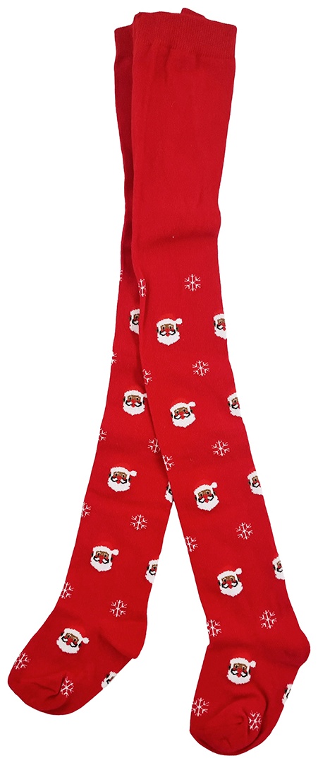 Колготки Snazzy Santa красный
