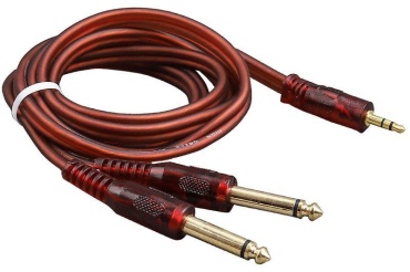 Кабель 3.5 mm jack - 6.35 mm jack 1.5 м