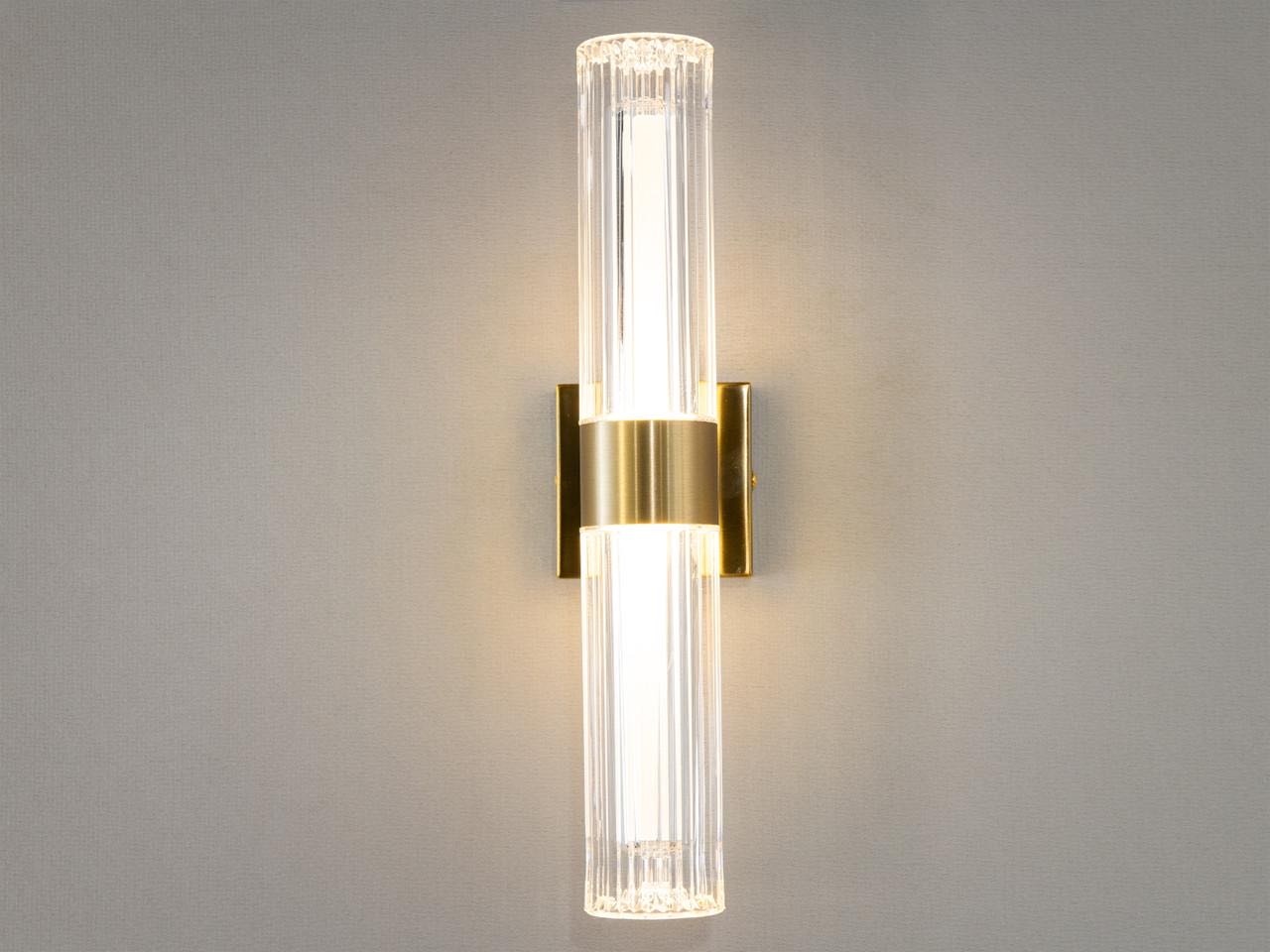 Бра настенный Shuak LED, золотистый