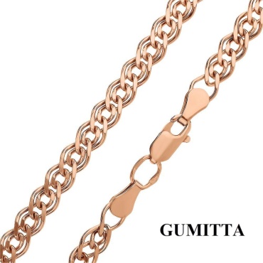 Гумитта RR1241 длина 60 см, вес 13.75 г золото, плетение нонна