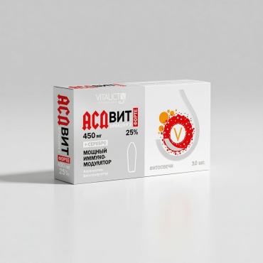 VITAUCT АСДвит Форте-2Ф 25% суппозитории 10 шт