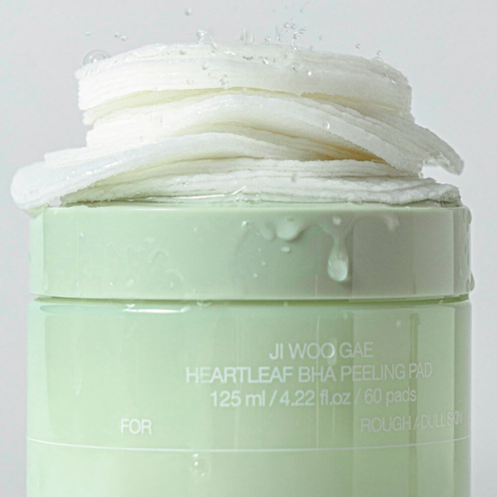 Патчи Celimax тканевые Ji Woo BHA Peeling Pad, освежающие 60 шт