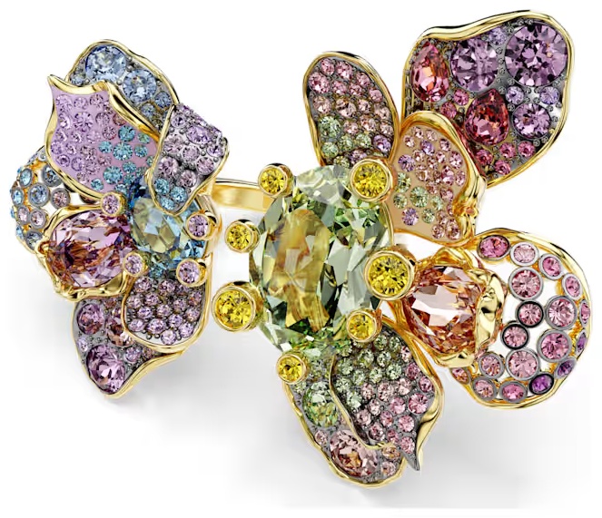 Кольцо Swarovski 5721593 размер 18 бижутерный сплав, кристаллы Swarovski