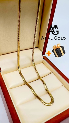 ADAL GOLD ADG_NUR002-045 длина 50 см, вес 6.25 г золото, плетение снейк