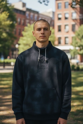 Толстовка FASHION черный, серый