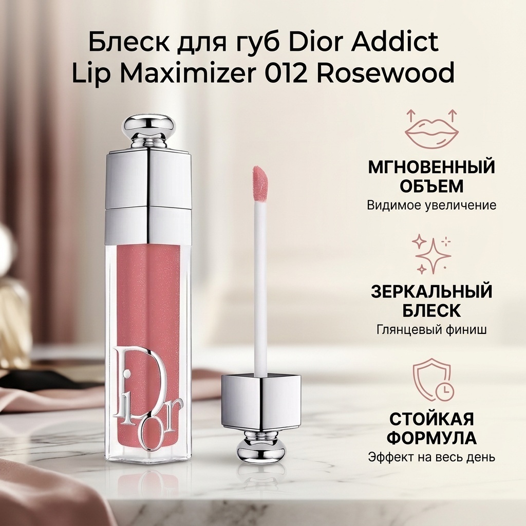 Dior Addict Lip Maximizer блеск для губ 012 Rosewood