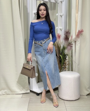 Кофта A&A style синий