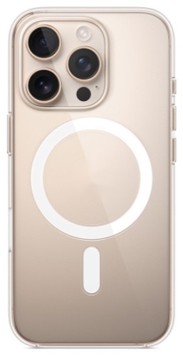 Чехол 3M для Apple iPhone 16 Pro Max прозрачный