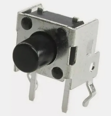 Кнопка Кнопка тактовая угловая TC-020C (TS-A3PV-130) n7mm (SW-773), серебристый