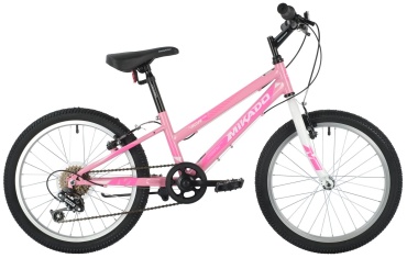 Велосипед MIKADO VIDA KID 2021 one size розовый