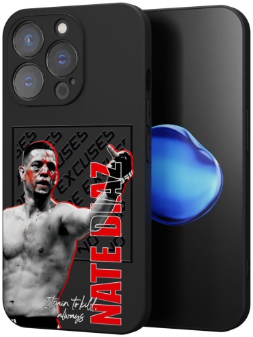 Чехол Mcover для Apple iPhone 15 Pro рисунок