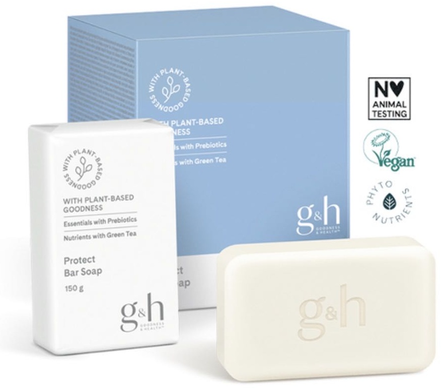 Кусковое мыло банное g&h Protect Bar Soap 130 г по 6 шт