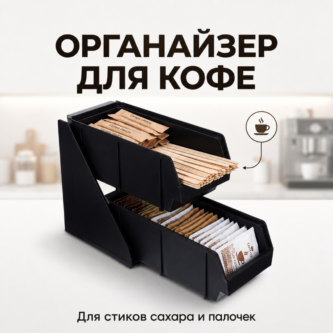 Органайзер универсальный 42x13.5x24 см, пластик