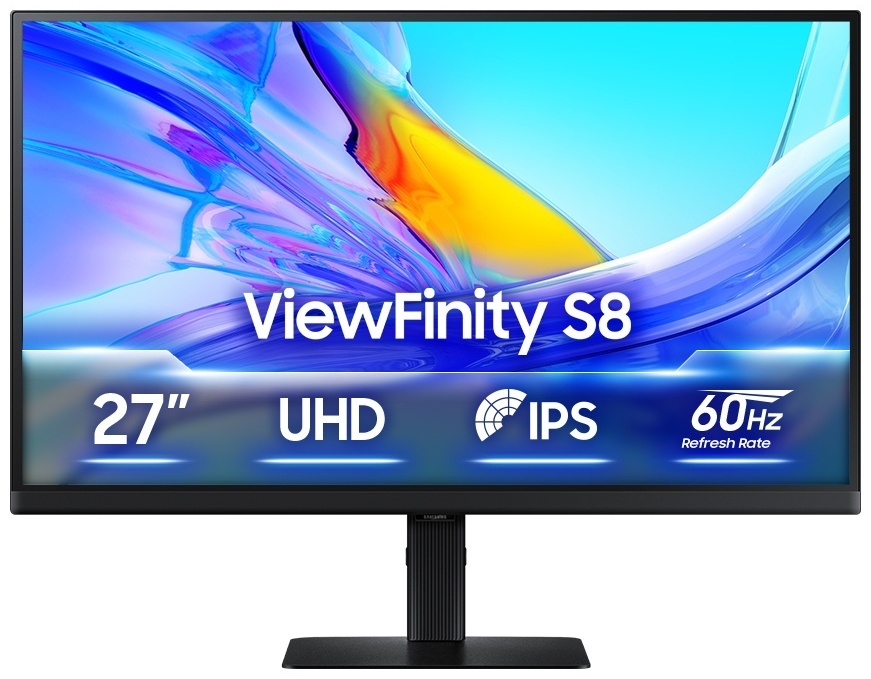 Монитор 27" Samsung ViewFinity S8 LS27D804UAIXCI черный