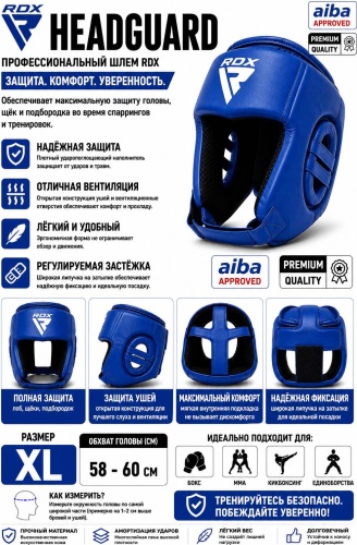 RDX HEADGUARD синий XL