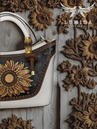 Мини-сумка Lumida натуральная кожа белый