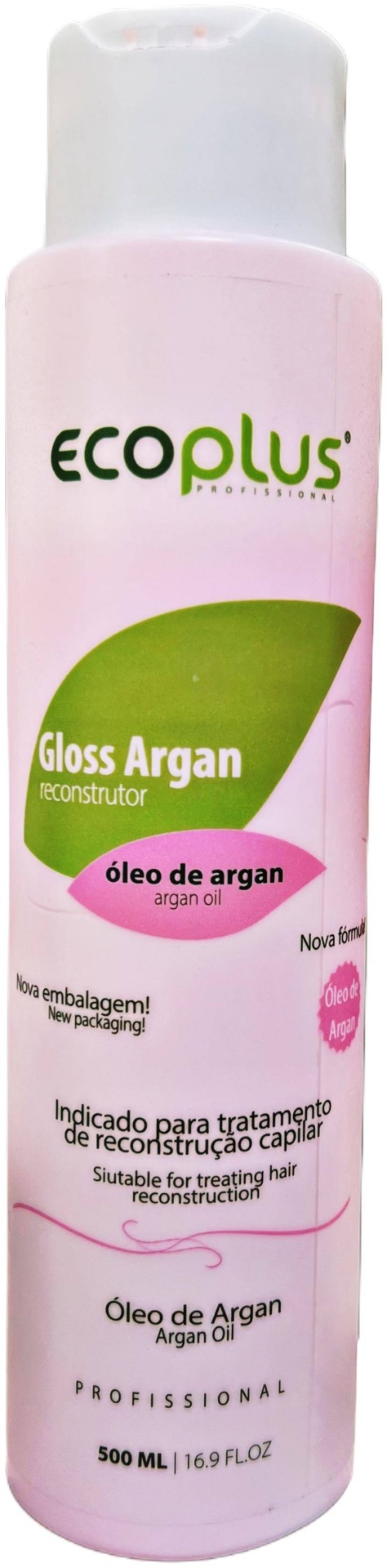EcoPlus кератин Gloss Argan 500 мл